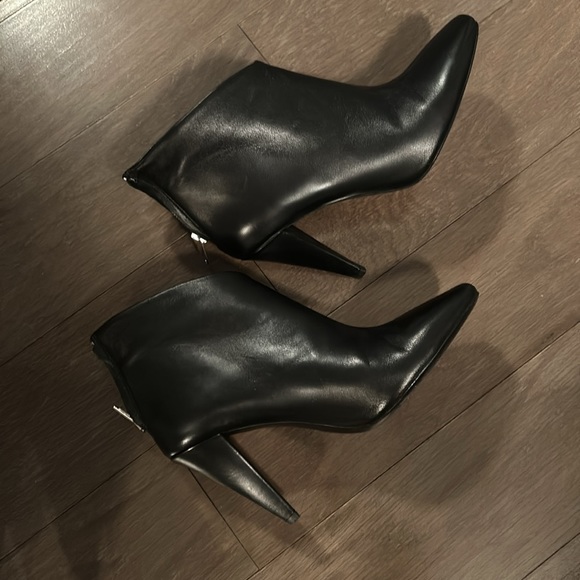 Zara x NARCISO RODRIGUEZ leather booties size 10 eu 41 - Picture 6 of 7